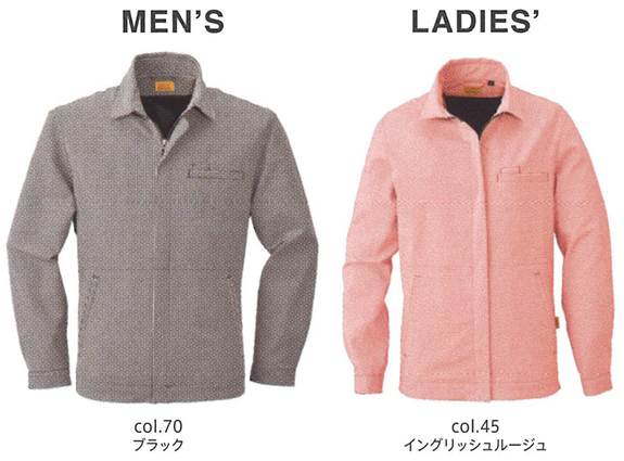 MEN'S GIMGHAM JACKET(SW115) &   LADIES'GIMGHAM JACKET(SW119)　