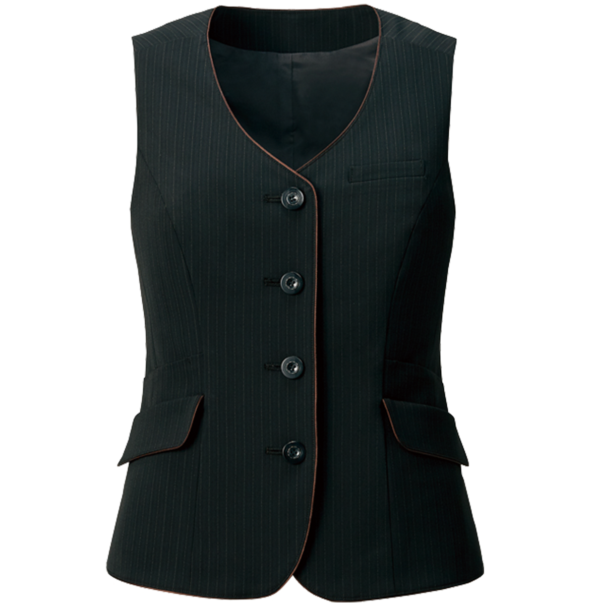 画像：VEST AR2012-2（ストライプ／ブラック） 17,500円 （税込価格19,250）